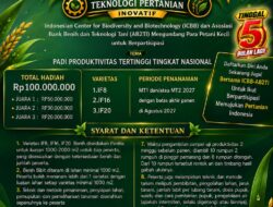 ICBB-AB2TI Award VII 2027 Resmi Diluncurkan, Total Hadiah Rp100 Juta untuk Petani Kecil